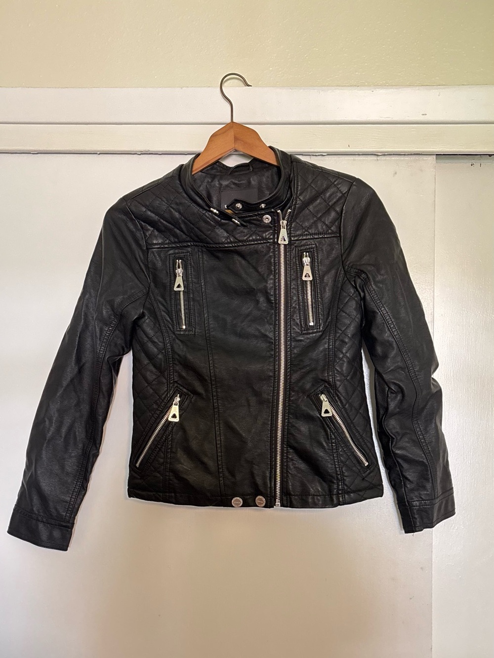 Urban Republic Faux Leather Moto Jacket – Girls’ L (14/16)